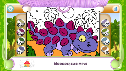 Screenshot #3 pour Coloriage magique - Dinosaure