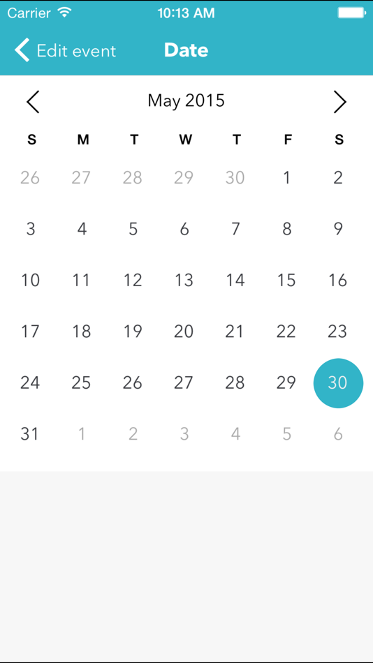 #3. DaysToGo - Countdown (iOS) بواسطة: Magnus Hjelm