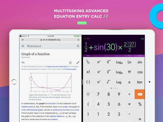 Grafische Rekenmachine iPad app afbeelding 5
