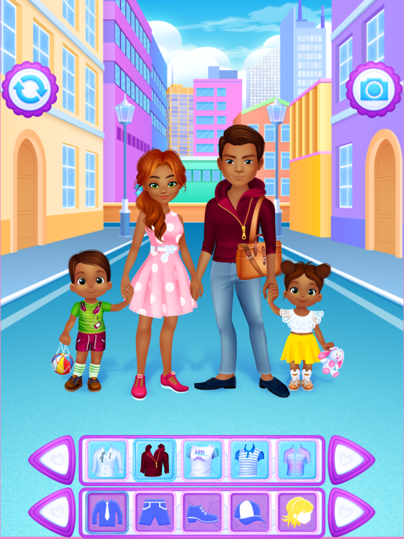 Screenshot #6 pour Family Dress Up: Parents & Kid
