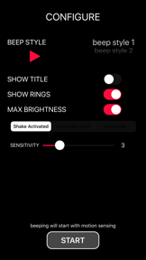 Ominous Beeping App + screenshot