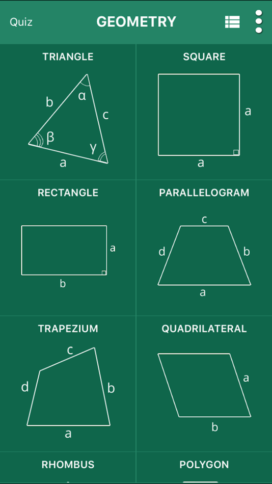 GeometrySoln : Calculation - 2.0 - (iOS)