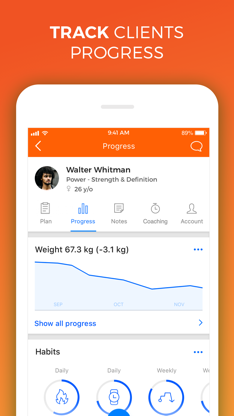 Virtuagym Coach screenshot 5