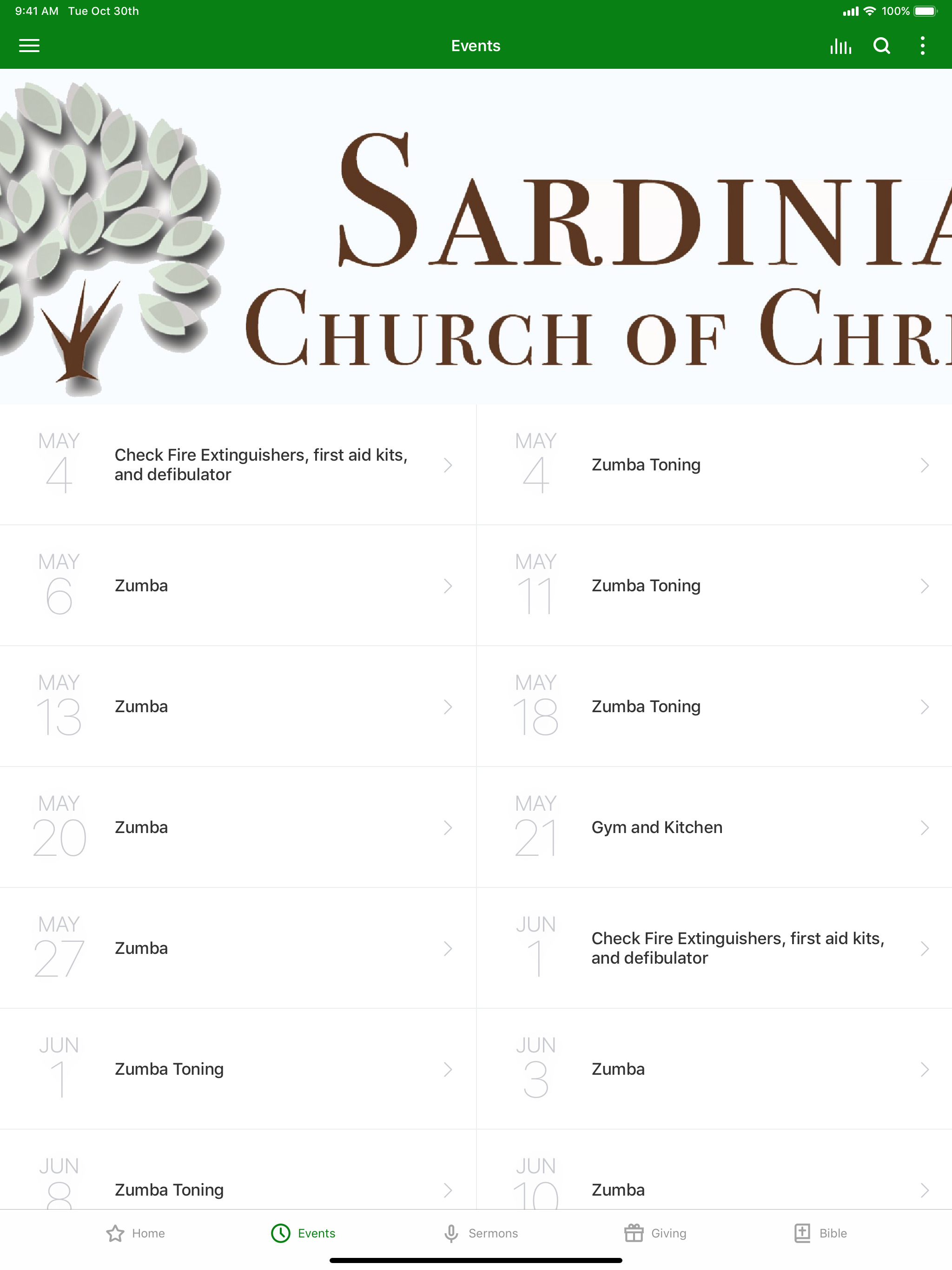 Sardinia Church Of Christ