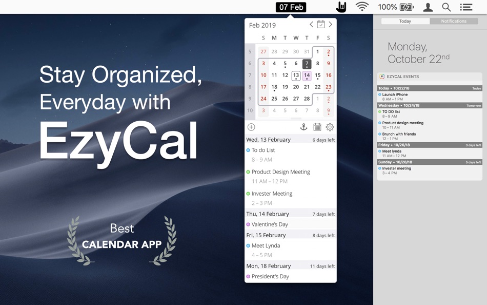 Simple Calendar: EzyCal - 2.3 - (macOS)