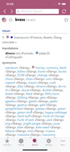 Spanish Slang Dictionary screenshot #2 for iPhone