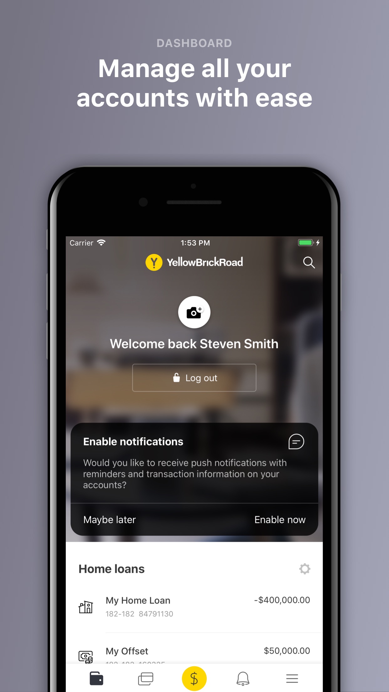Screenshot 2 of YBR Empower Mobile Account