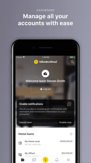 YBR Empower Mobile Account screenshot 2