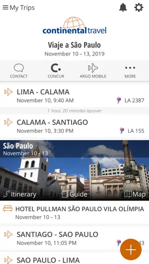 Continental Travel - CONTI GO screenshot 2