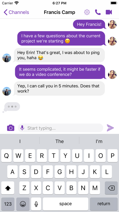 Screenshot #2 pour Remote Team