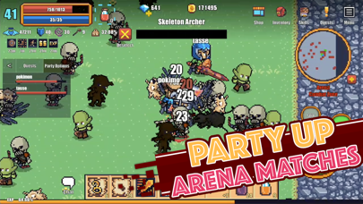 Pixel Knights Online - MMORPG Screenshot