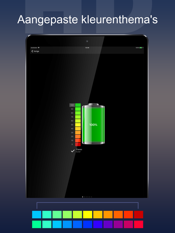 Accu & Batterij HD+ iPad app afbeelding 4