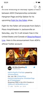 Pro Wrestling News Hub screenshot #3 for iPhone