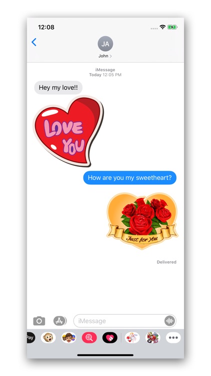Lovely Valentine's Day Sticker screenshot-4