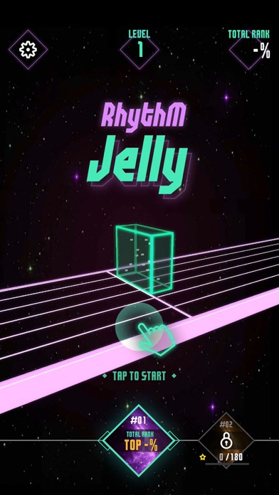 RhythmJelly: Music Rush Gameのおすすめ画像2