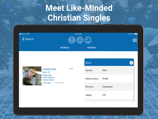 Screenshot #6 pour CDFF: Christian Dating App