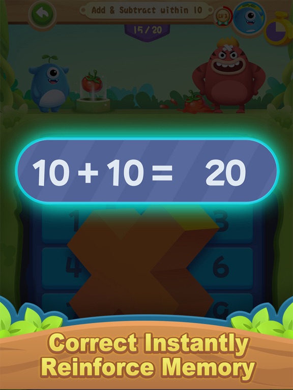 Buru Arithmetic iPad screenshot