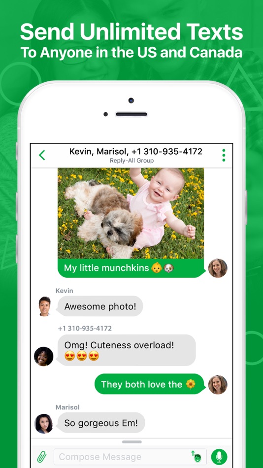 textPlus: Text Message + Call - 8.2.8 - (iOS)