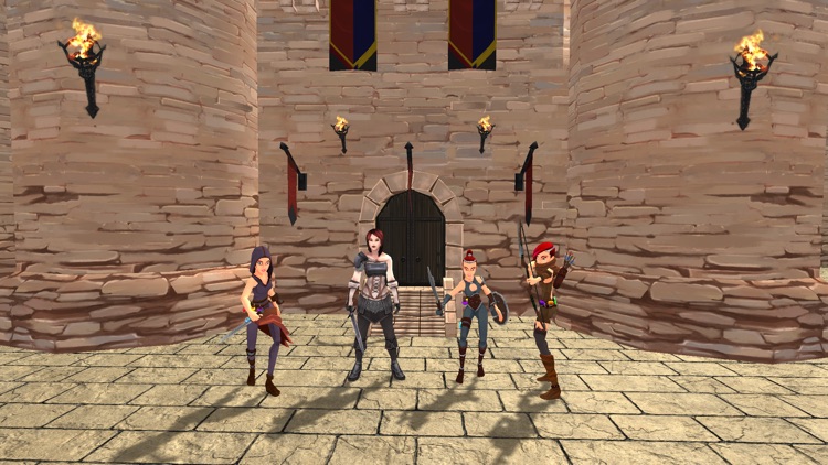 Girl Ninja Hero:ORCs & Goblins screenshot-3