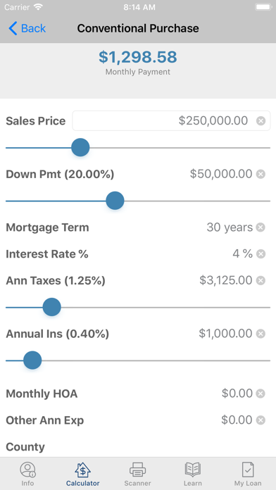 RWM Fluid App Screenshot