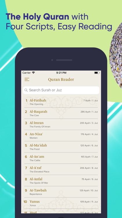 Quran Easy Reading-Muslim Pro screenshot-4