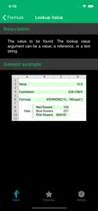 Excel Function Reference screenshot #6 for iPhone