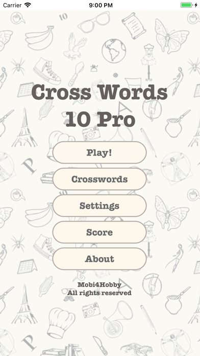 CrossWords 10 Pro Screenshot