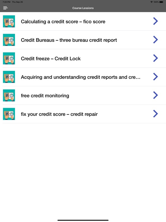 Screenshot #6 pour Credit Score & Repair Guide