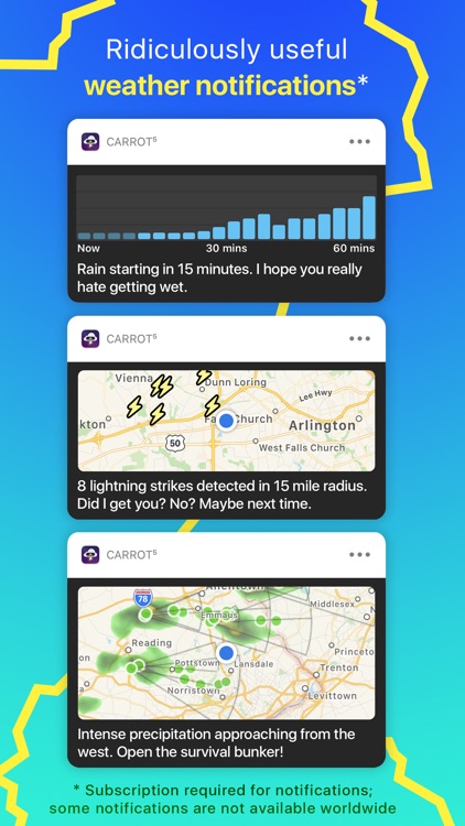 CARROT Weather screenshot-2