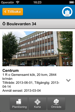 ABK Sök bostad screenshot 3