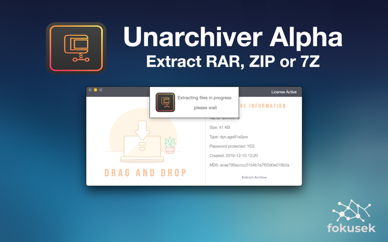 Unarchiver Alpha: Extract File screenshot 3