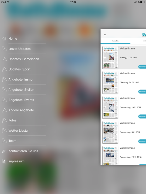 Screenshot #5 pour Volksstimme