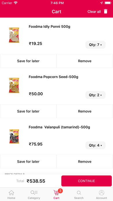 Foodmazone Screenshot
