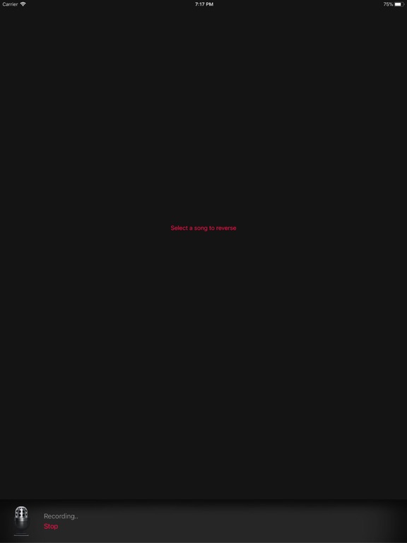 Screenshot #6 pour Reverse Music Player Pro
