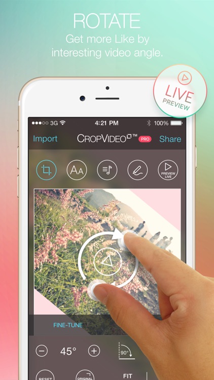 Crop Video Square Editor