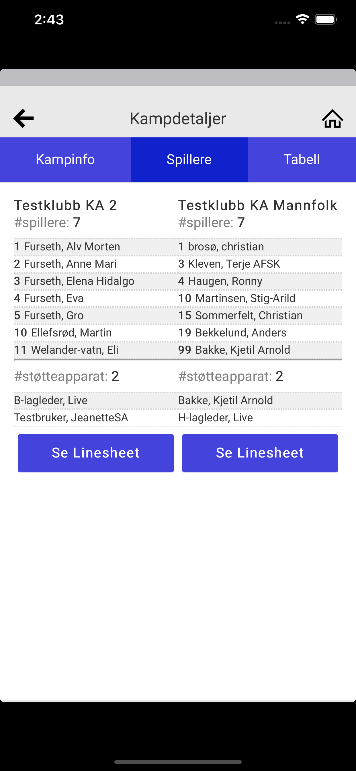 Min Håndball screenshot 3