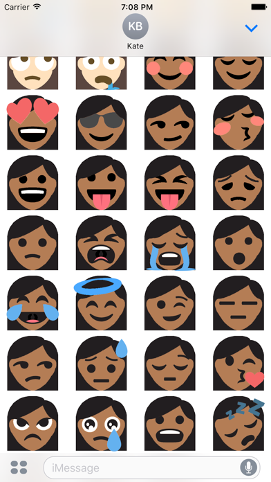 Screenshot #3 pour Women Emoji