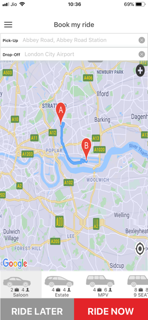 Instant Minicabs(圖4)-速報App