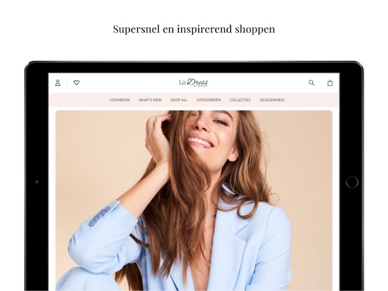 LaDress iPad app afbeelding 1