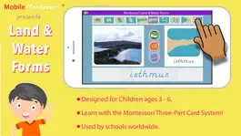 Game screenshot Montessori Land & Water Forms mod apk