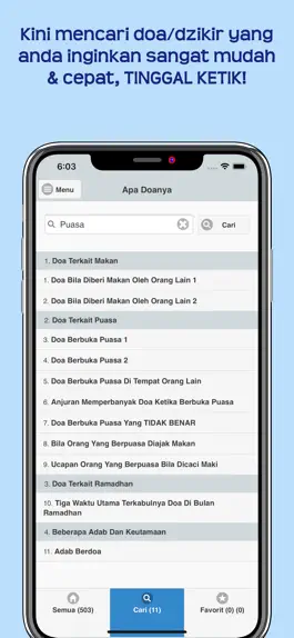 Game screenshot Apa Doanya: Doa & Dzikir apk