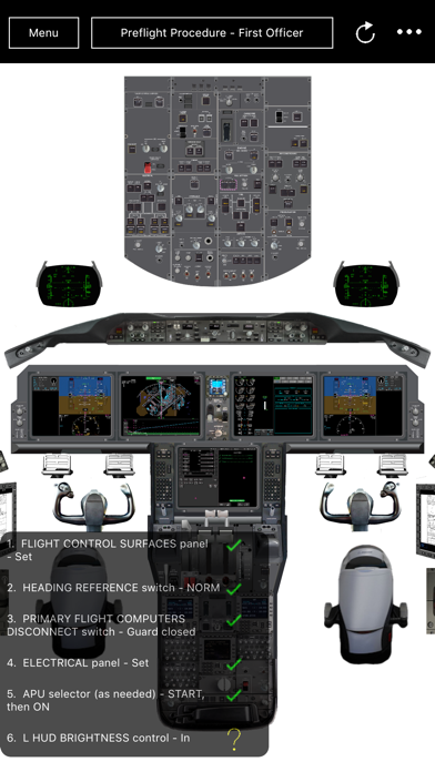787 Flow & Emergency Trainer Screenshot