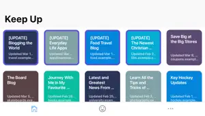 Keep Up: Blog, Site Updates screenshot 3