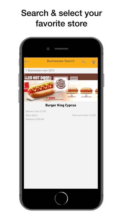 Burger King Cyprus App