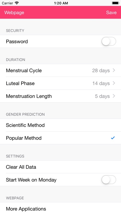 Fertility and Period Tracker screenshot-4