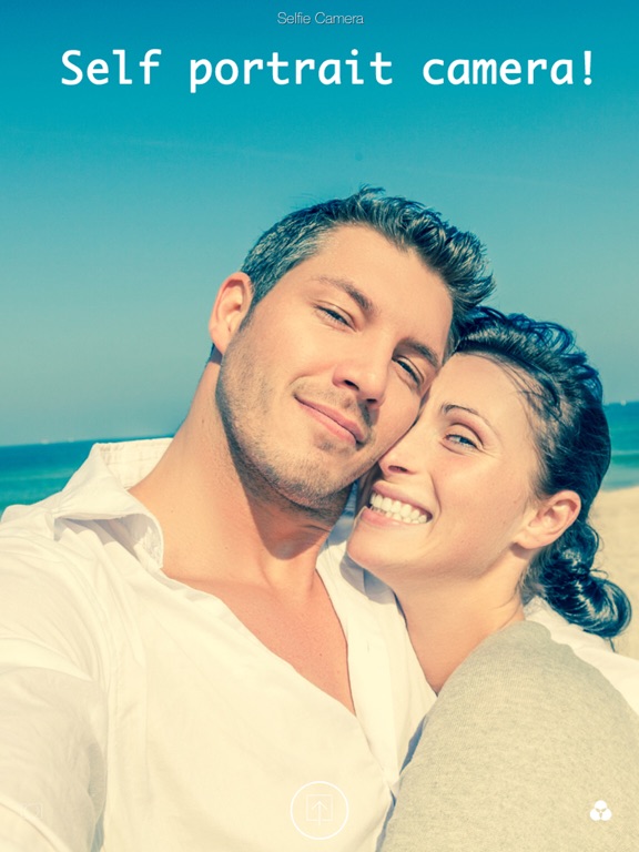 Selfie SelfPortrait Camera iPad screenshot 1 - Photo & Video app