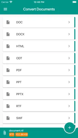 Convert Documents screenshot 1