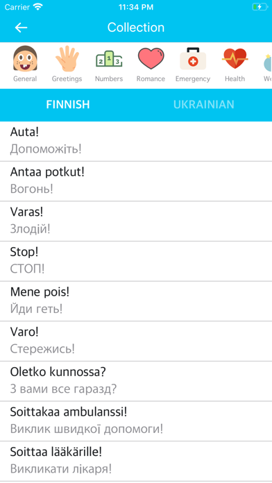 Finnish-Ukrainian Dictionary screenshot 4