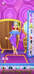 Rainbow Princess Hair Salon screenshot #2 for iPhone