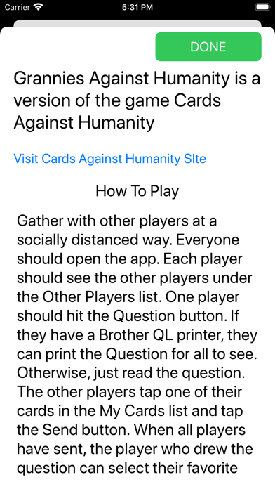 Screenshot #3 pour Grannies Against Humanity